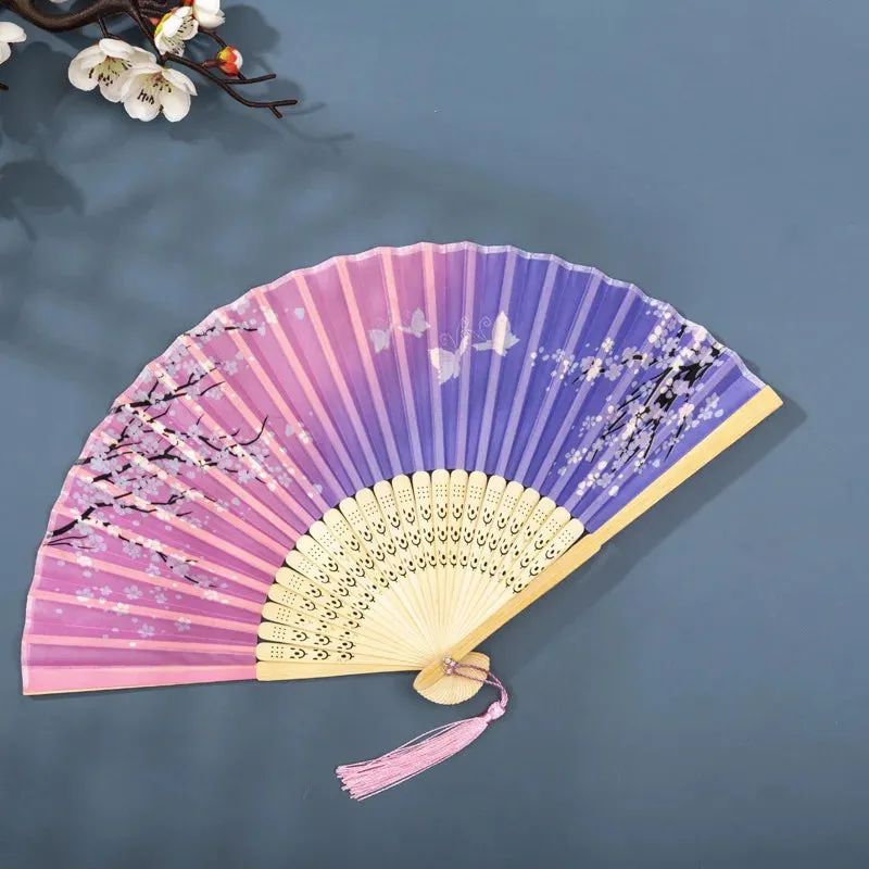 1PC Pretty Sakura Han Summer Foldable Handheld Fan