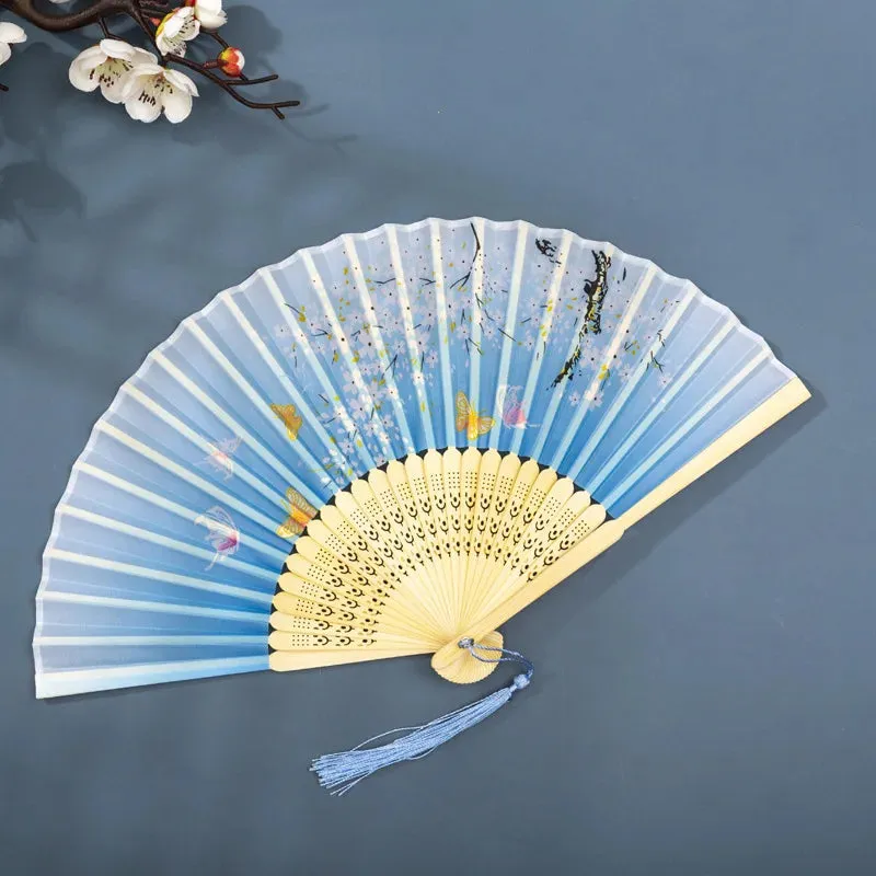 1PC Pretty Sakura Han Summer Foldable Handheld Fan