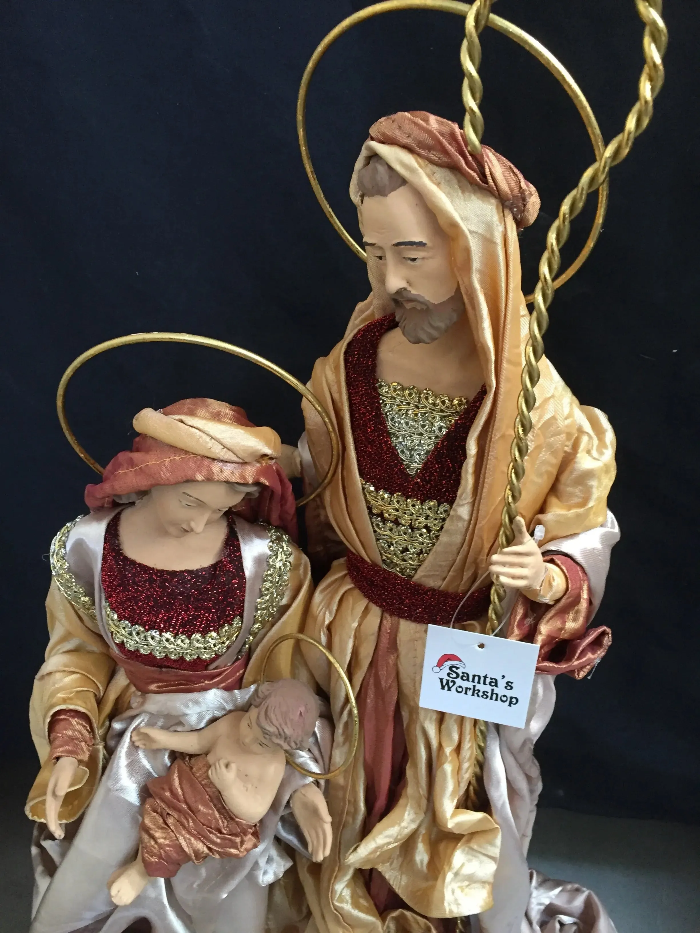 22.75” Christmas Religious Holy family approx 60 cm