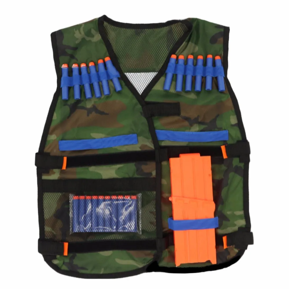 54*47cm New colete tatico Outdoor Tactical Adjustable Vest Kit For Nerf N-strike Elite Games Hunting vest Top Quality