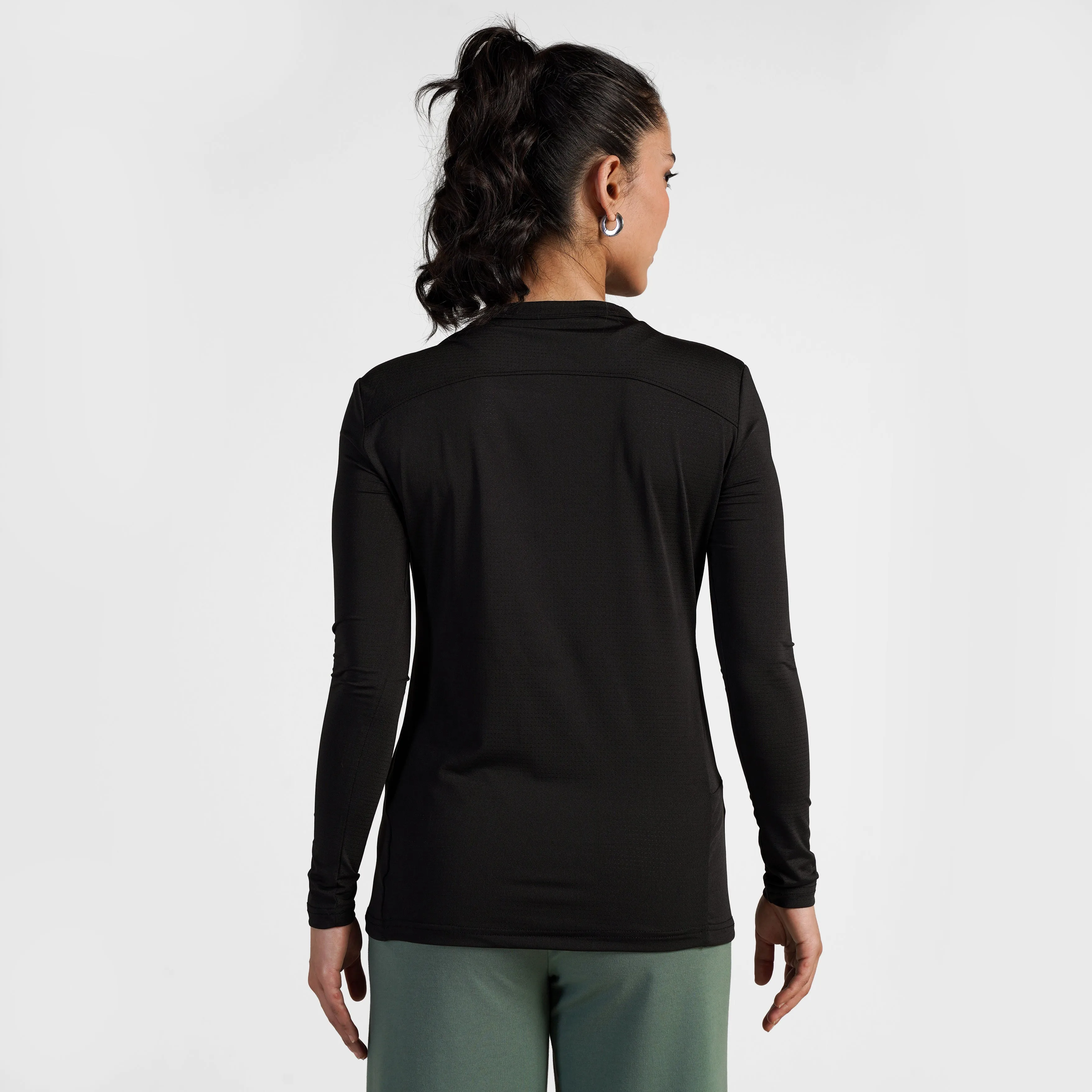 Active Fuse Full Sleeves Tee (Black)