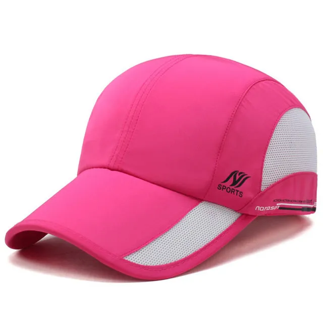 [AETRENDS] 2017 Summer Waterproof Mesh Cap Men's Baseball Cap Women Sun Hats Quick-Drying Breathable Caps Z-5077