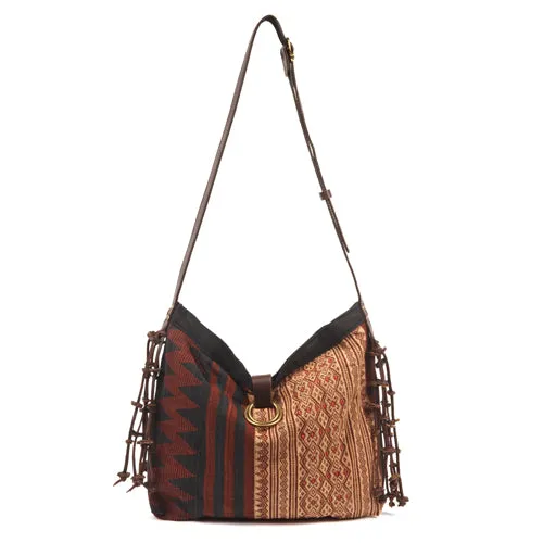 Akha Diamond Messenger Brown