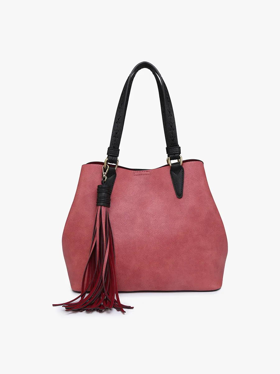 Aliza Satchel with Tassel