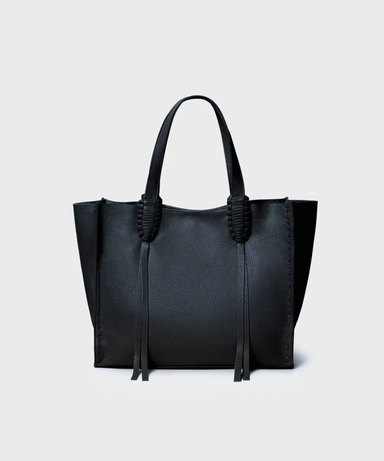 Ara Tote Medium Grained Leather Black