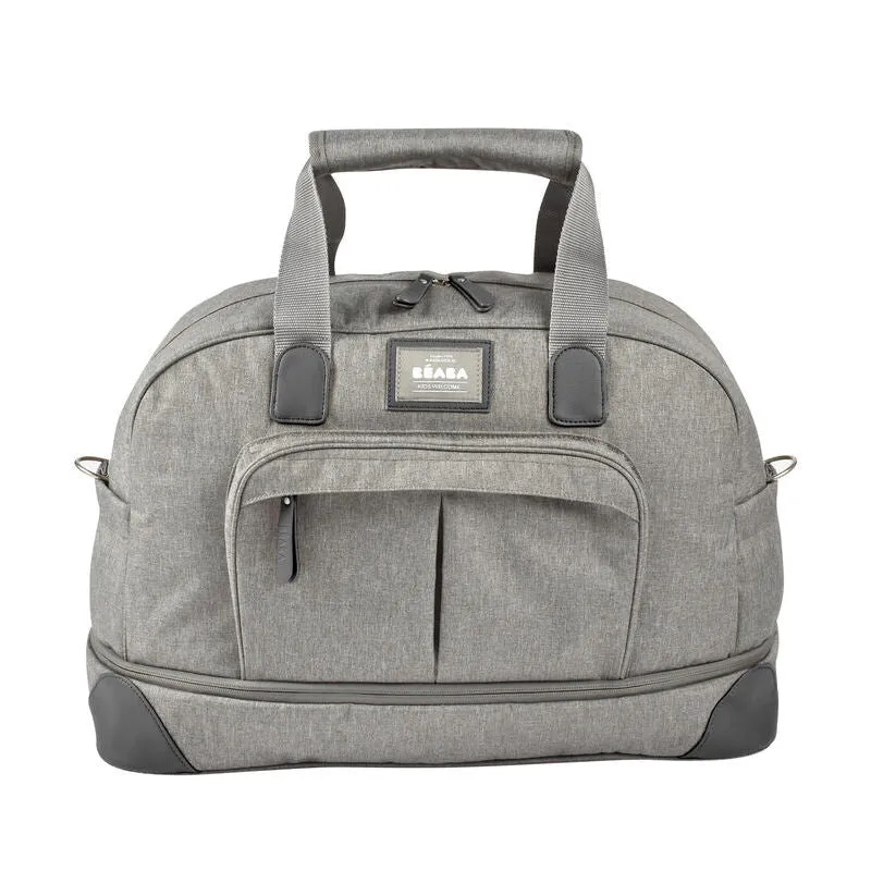 Beaba Amsterdam II Expandable Travel Changing Bag - Heather Grey