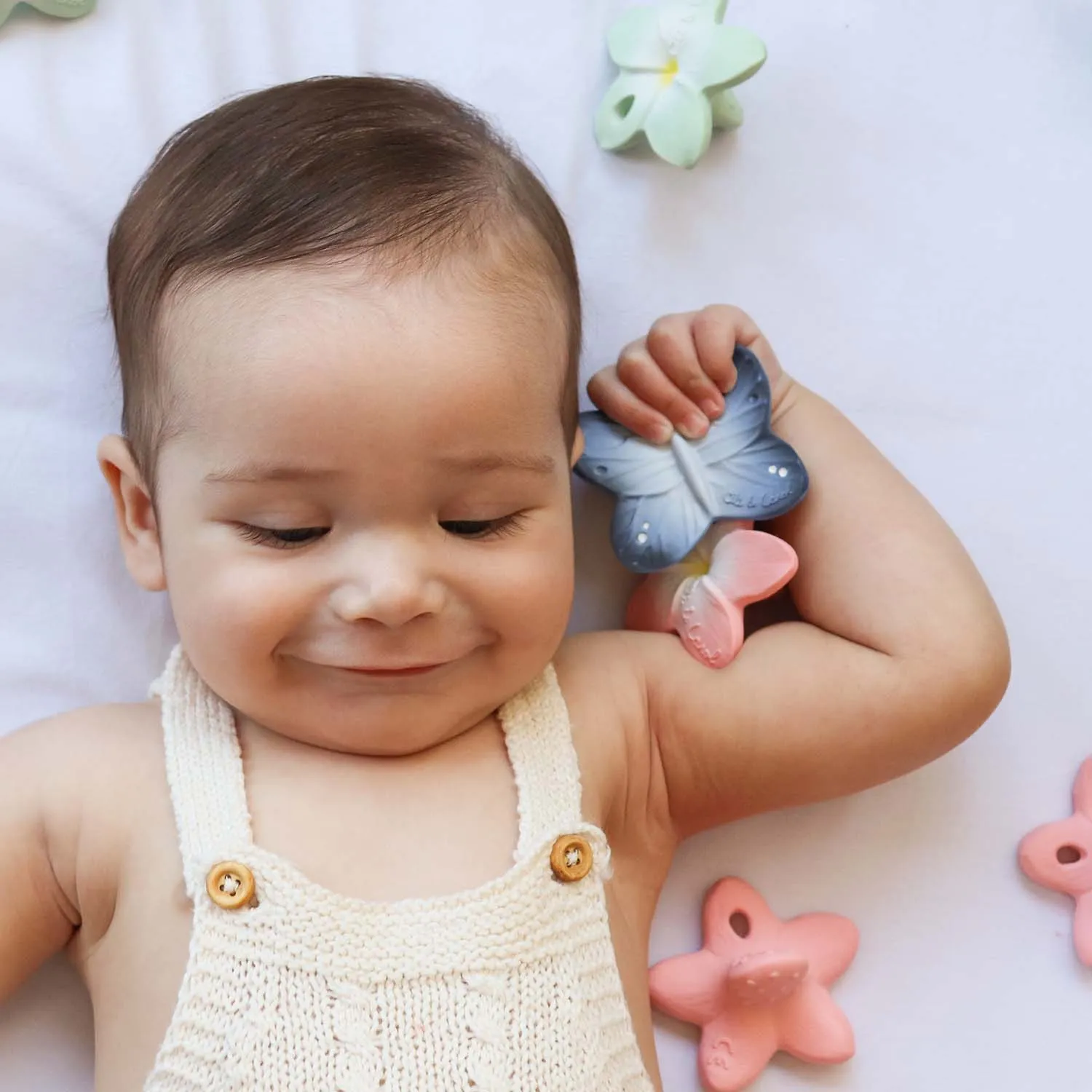 Blues the Butterfly Mini Baby Teether