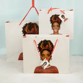 Brown Sugar Babe Holiday Gift Bag Set (3)