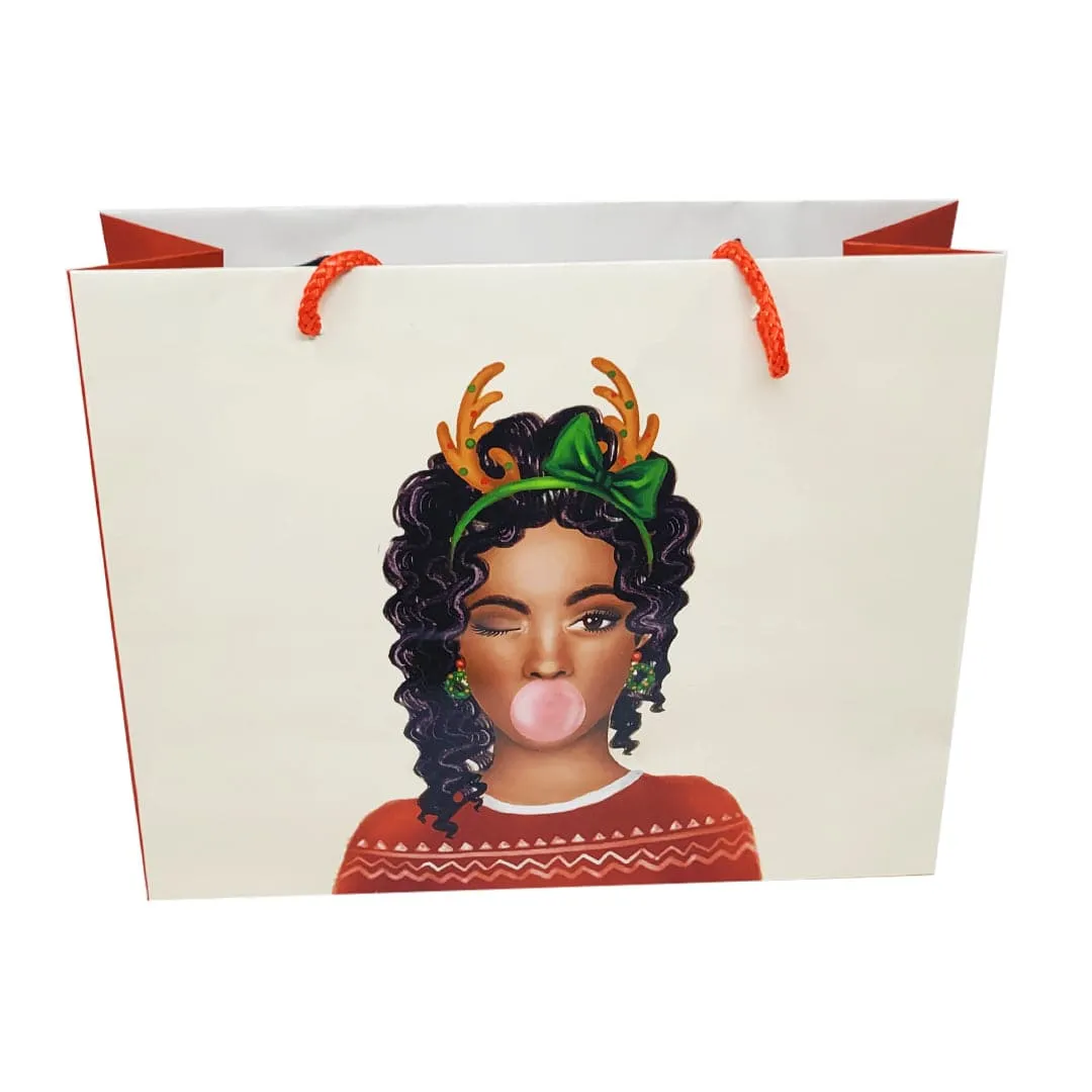 Brown Sugar Babe Holiday Gift Bag Set (3)