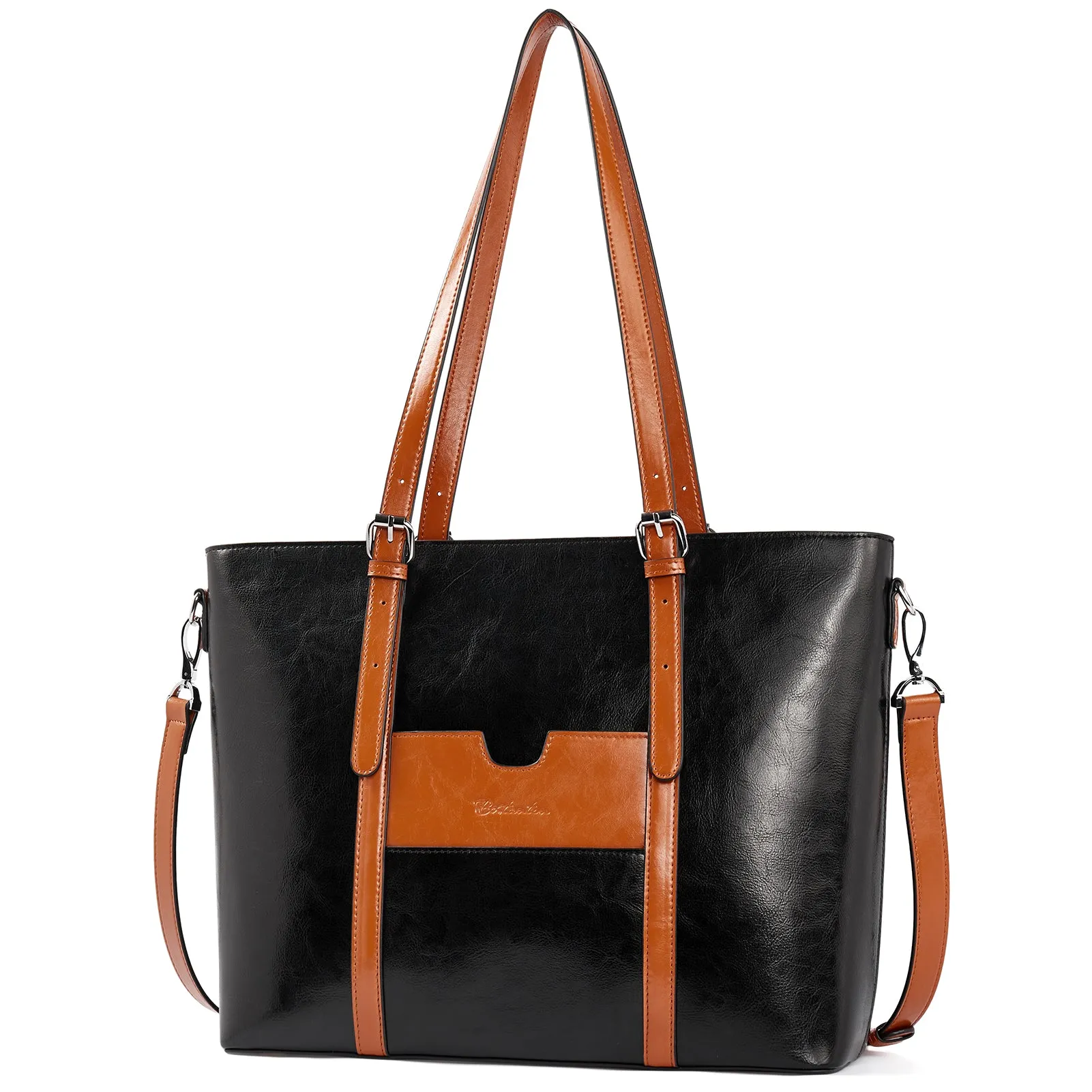 Carol Women Briefcase - Vintage Tote