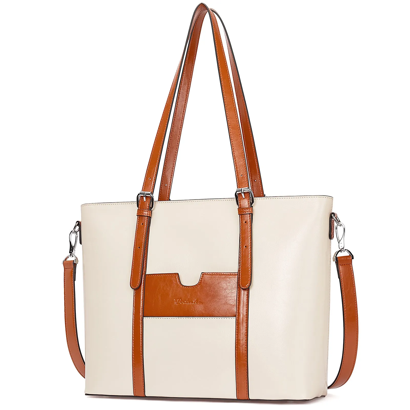 Carol Women Briefcase - Vintage Tote