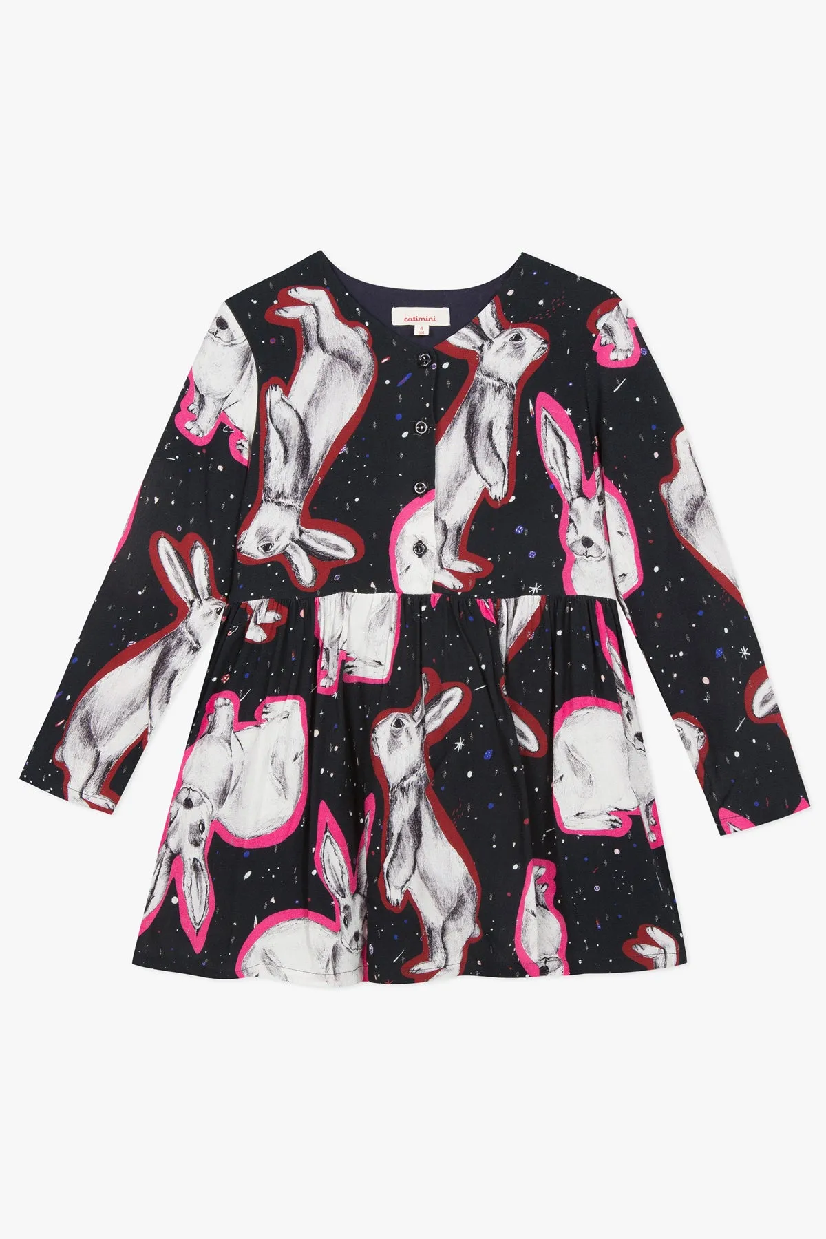 Catimini Interstellar Bunny Girls Dress (Size 3 left)