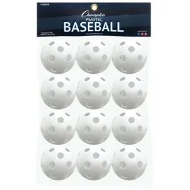 Champion Sports PLASTIC BASEBALL SET