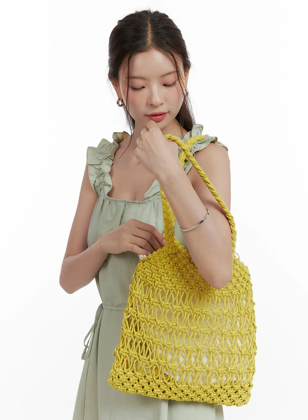 Crochet Tote Bag OL417