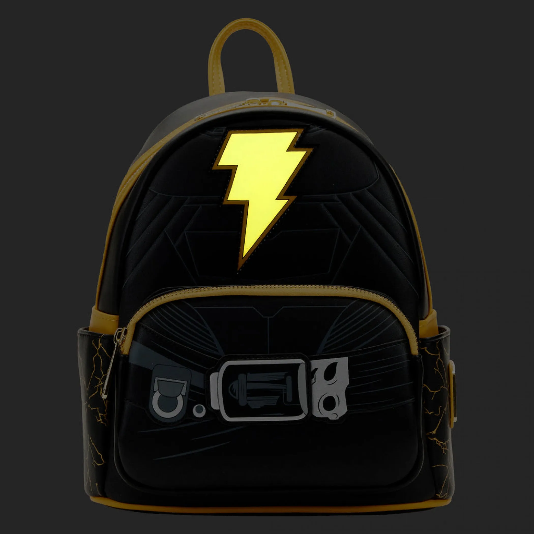 DC Comics Black Adam Light Up Cosplay Mini Backpack by Loungefly