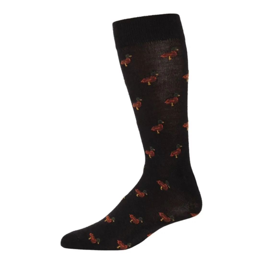 Ducks Cashmere Blend Men's Crew Socks