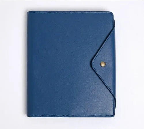 Elegant B5 Vegan Leather Portfolio Case