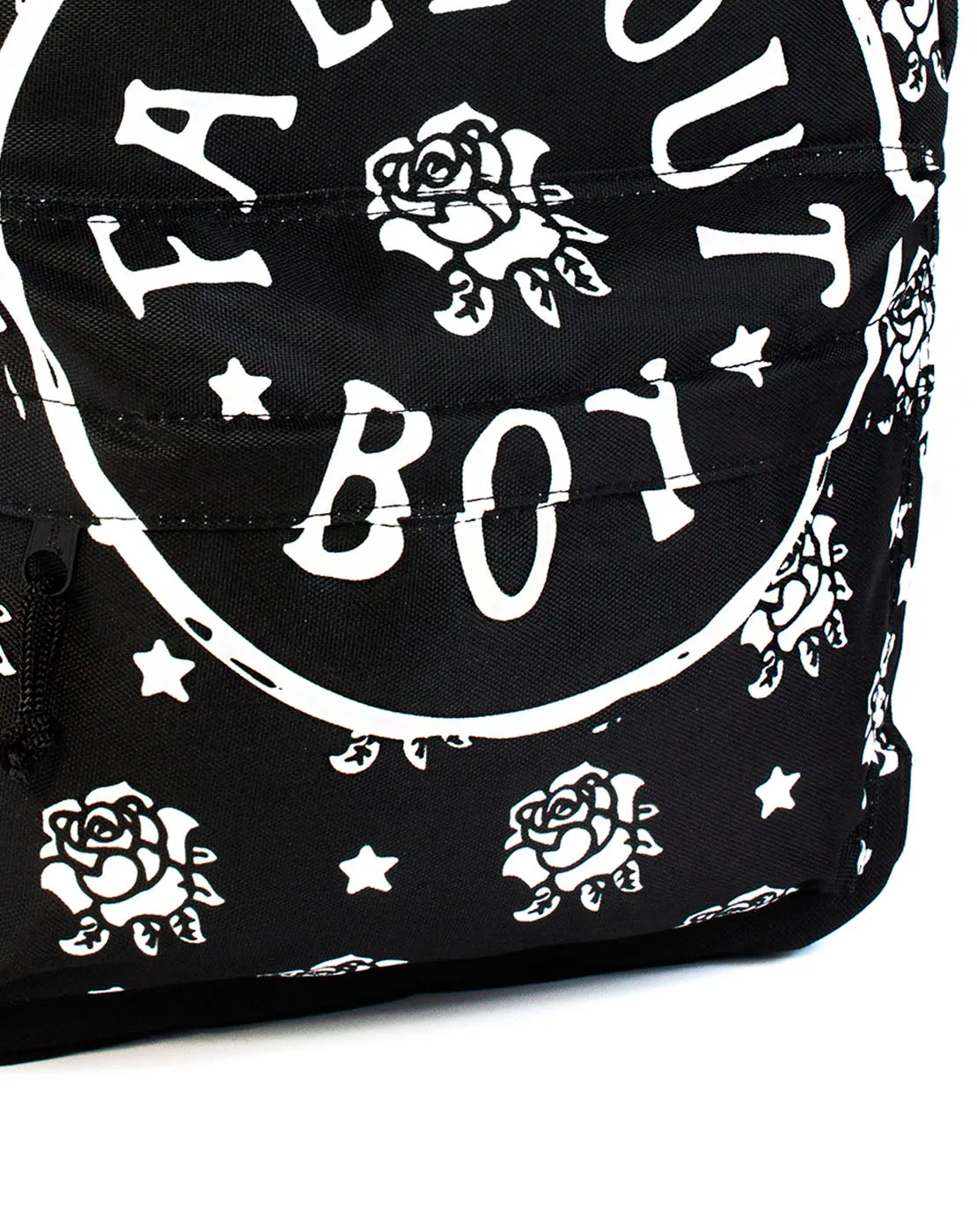 Fall Out Boy Backpack Rock Sax Rose Stamp Music Merchandise Rucksack Bag Adults