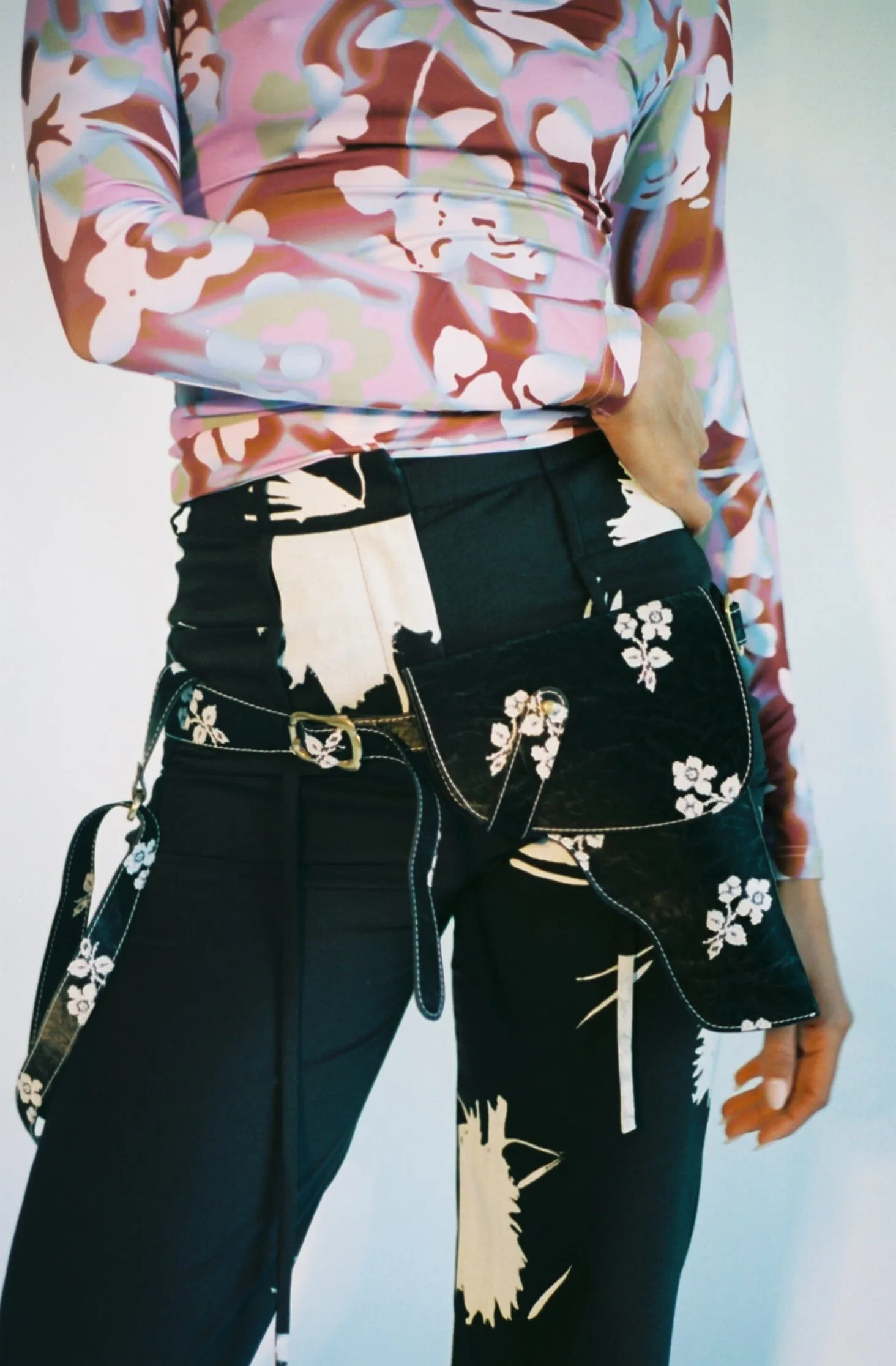 Floral Holster Bag