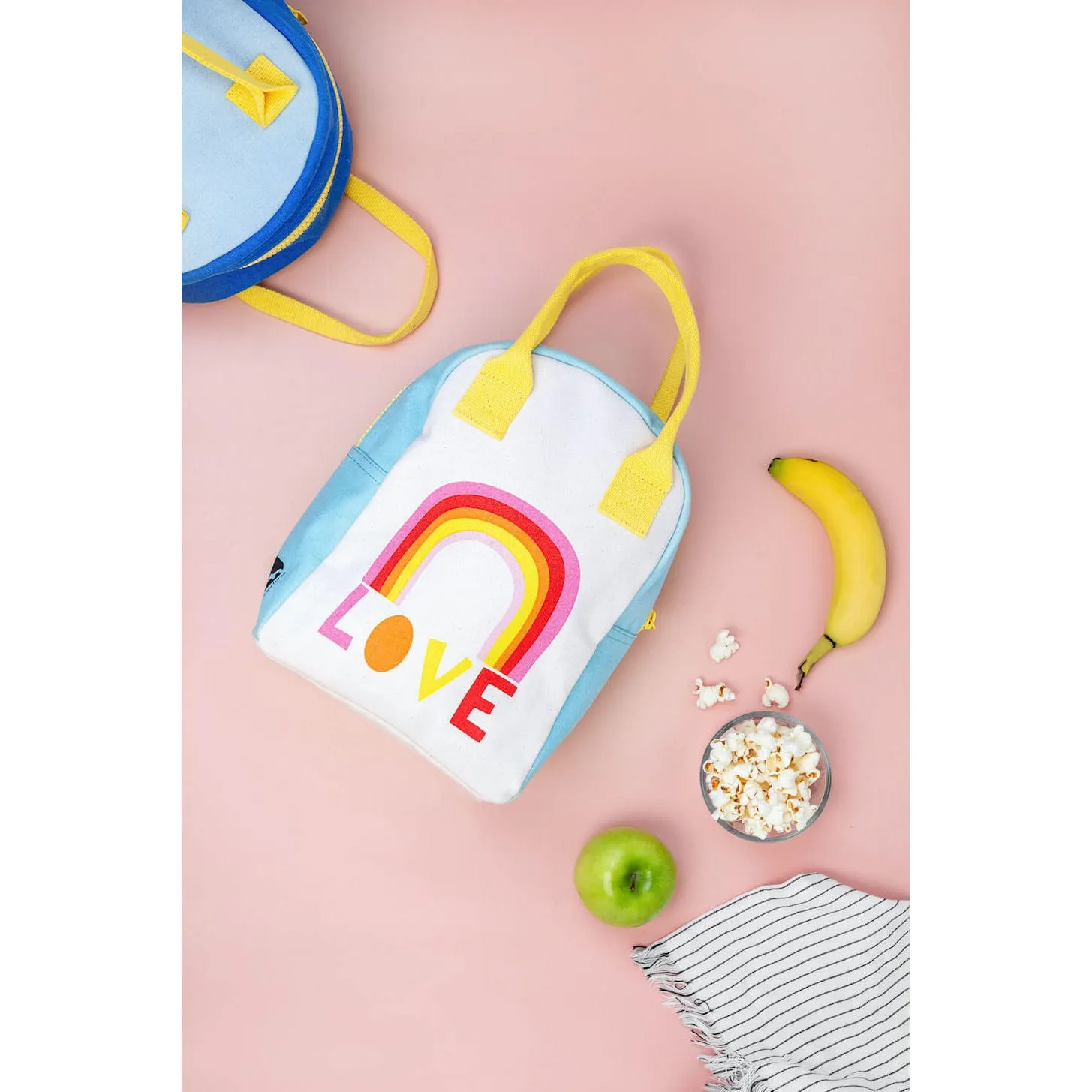 Fluf Zipper Lunch Bag - Love