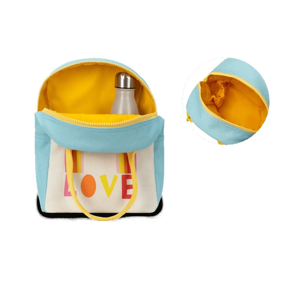 Fluf Zipper Lunch Bag - Love