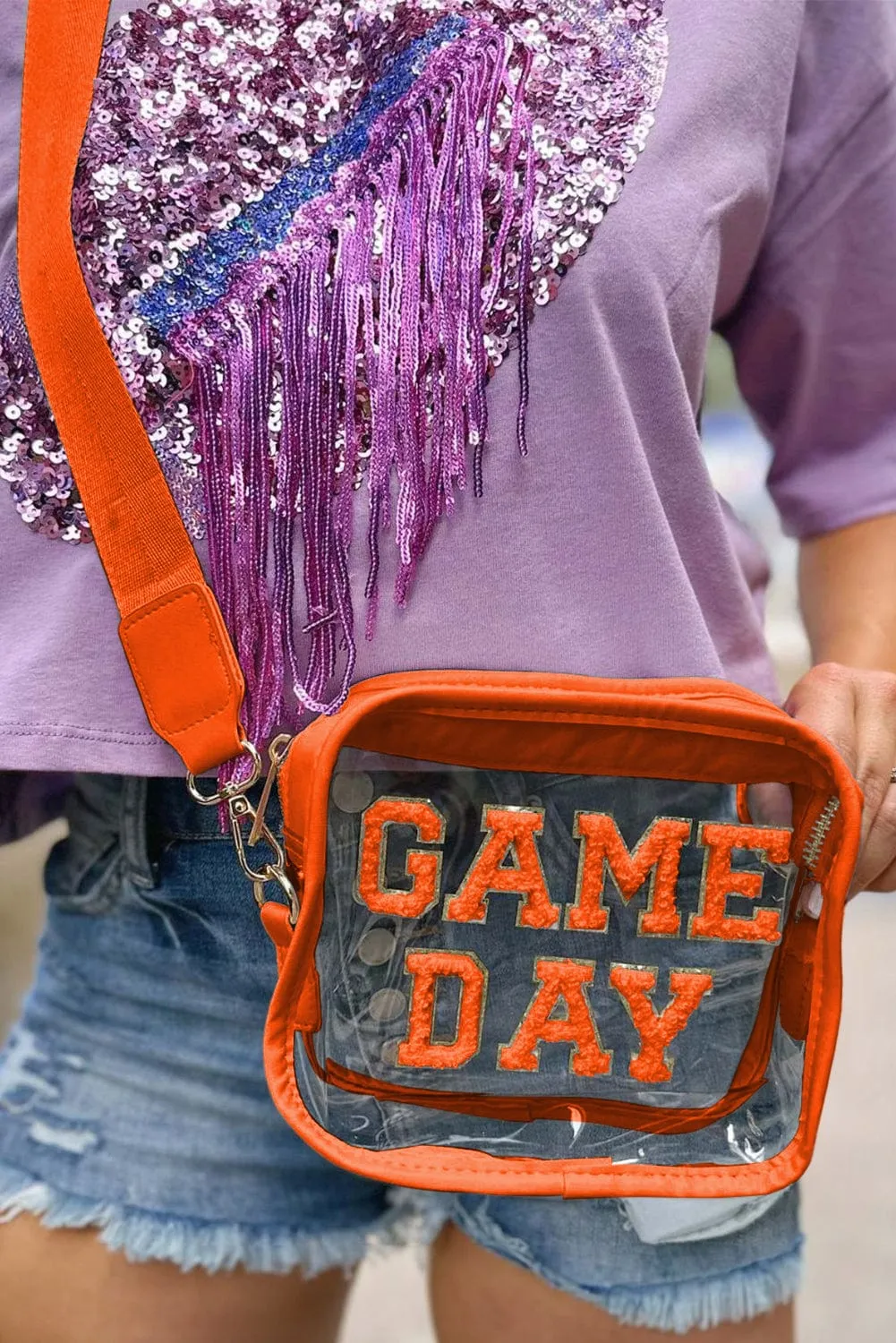 GAME DAY Clear Crossbody Bag | PRE ORDER