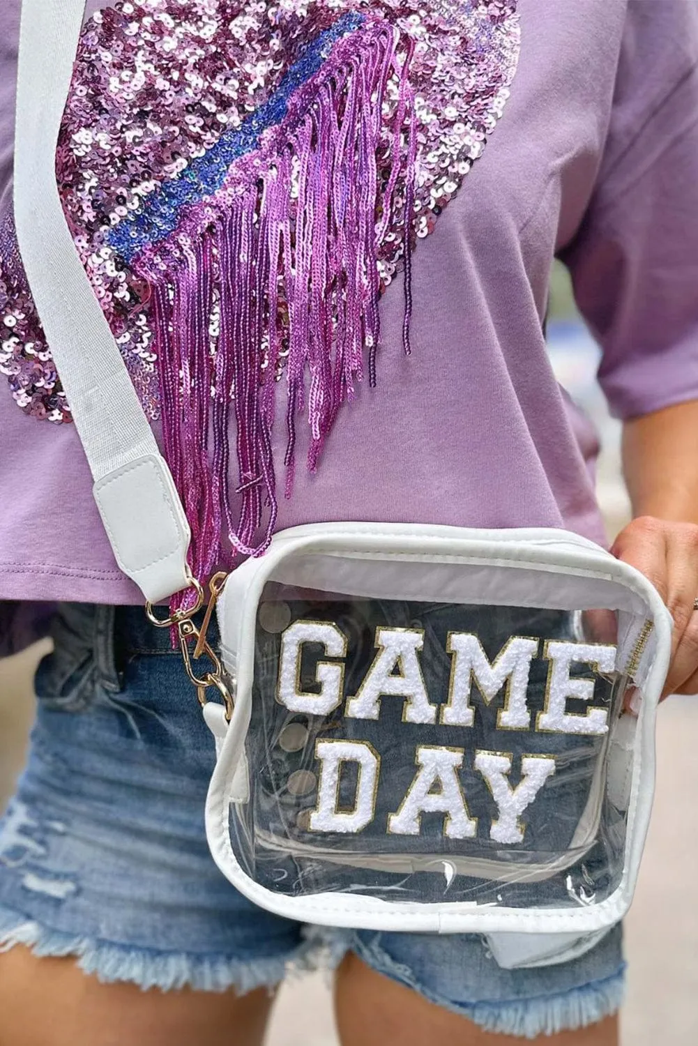 GAME DAY Clear Crossbody Bag | PRE ORDER