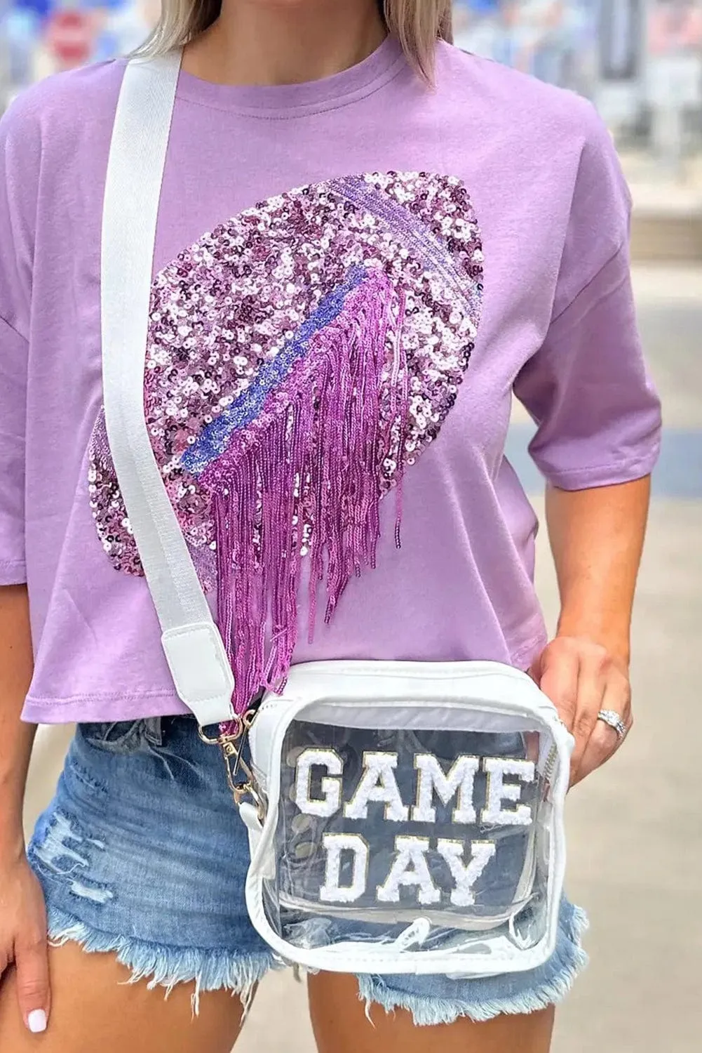 GAME DAY Clear Crossbody Bag | PRE ORDER