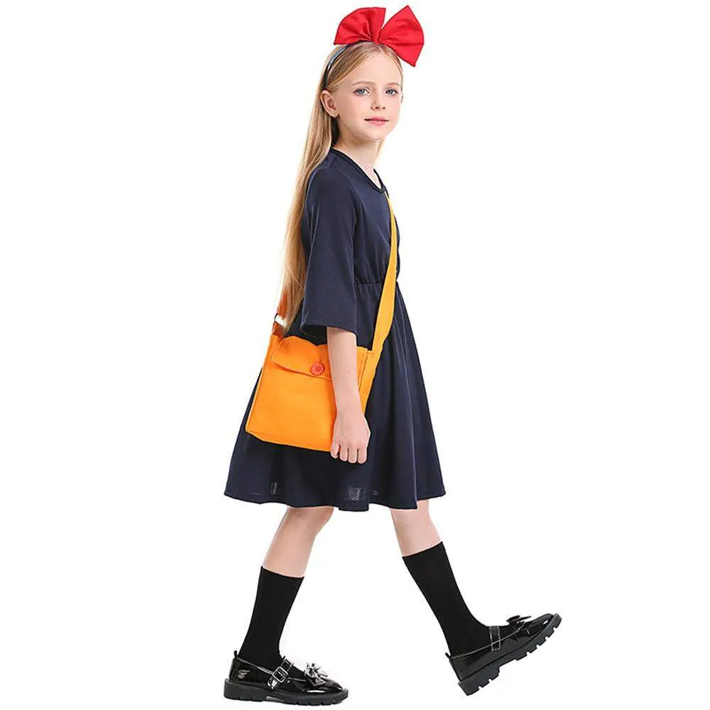 Girls Little witch's delivery service Kiki Suit Cosplay Costumes