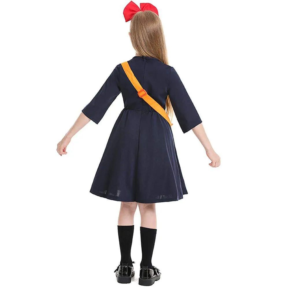 Girls Little witch's delivery service Kiki Suit Cosplay Costumes