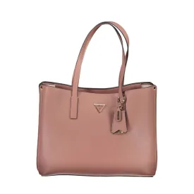 Guess Jeans Pink Oracle Shoulder Bag