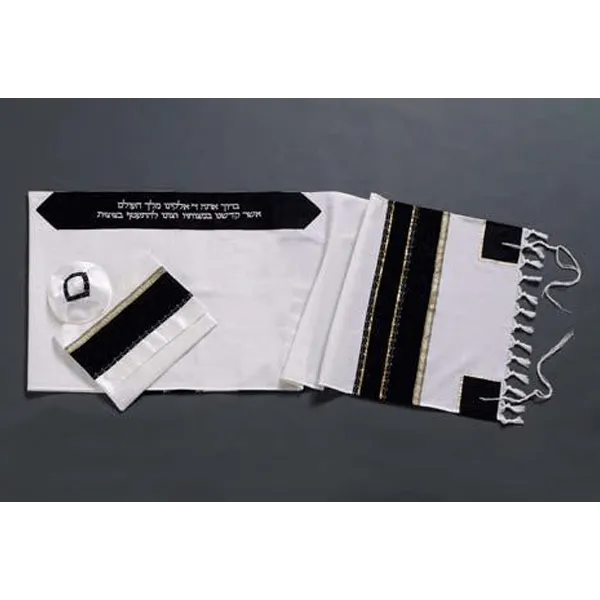 Hand Made Wool Tallit For Men