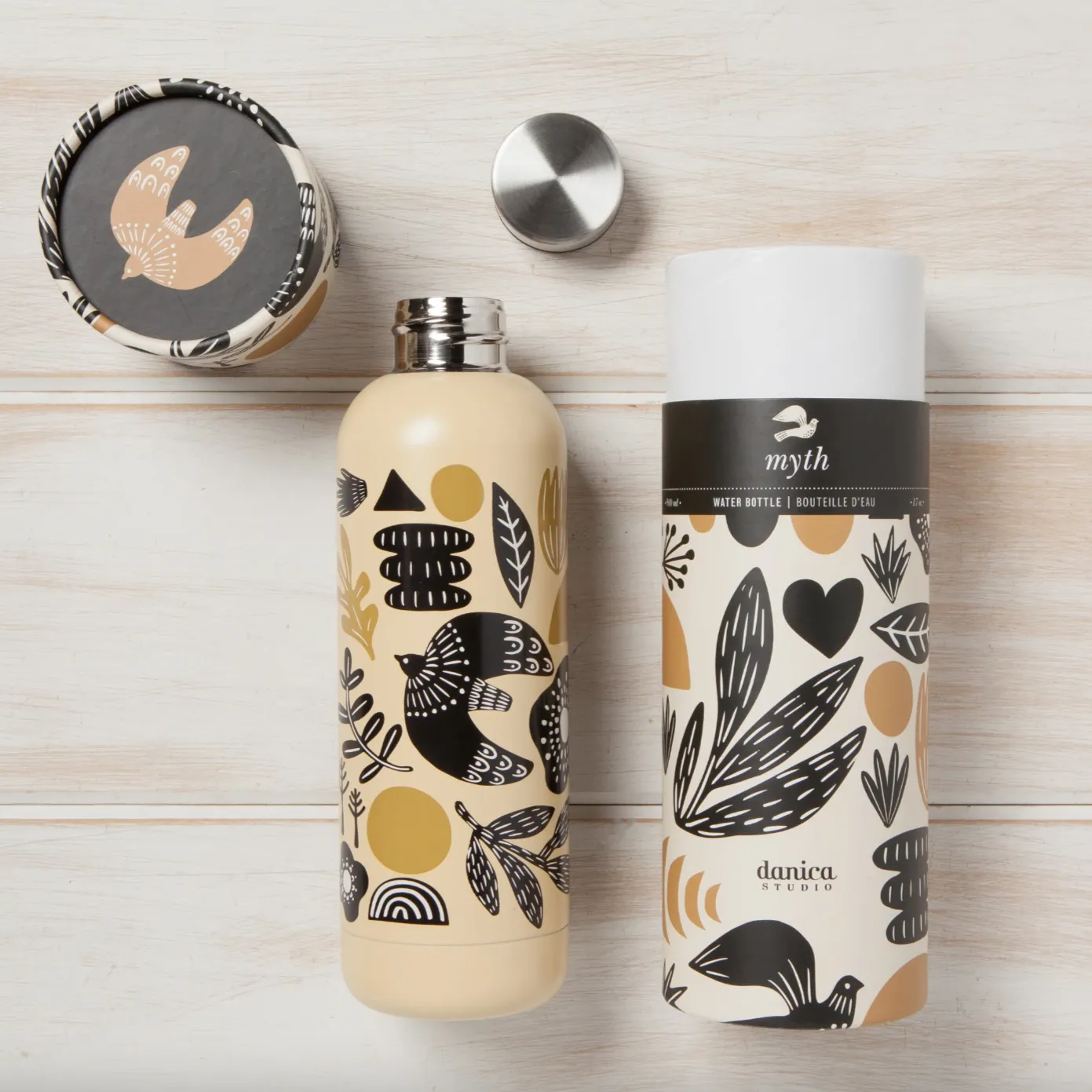 Insulated Water Bottle by Danica Studios - Myth