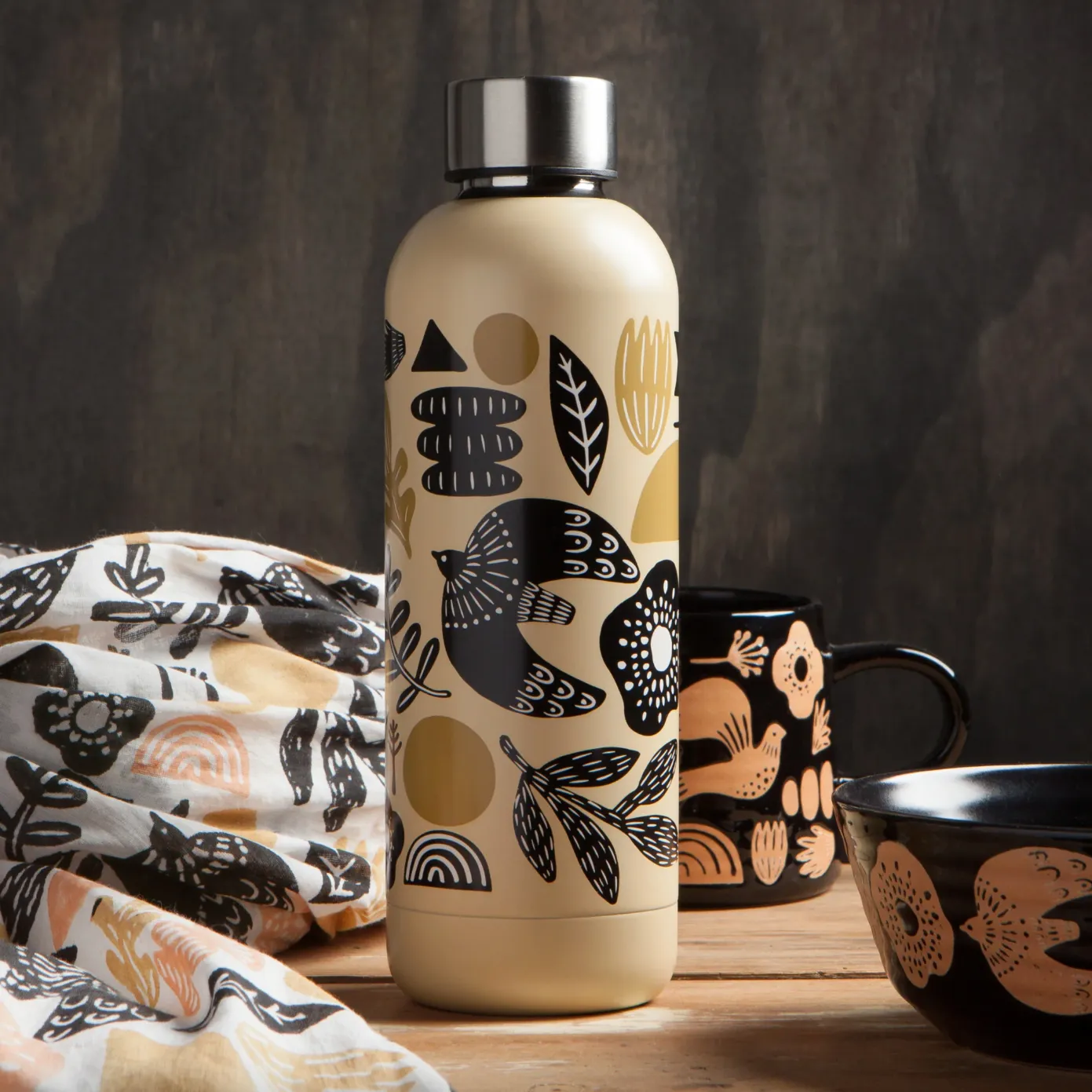 Insulated Water Bottle by Danica Studios - Myth