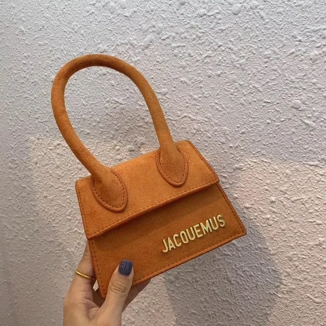 Jacquemus Brand Women's Bag Leather Designer Crossbody Bags Small PU Handbag Tote-bag New Solid Ladies Flap Bag for Women 2020