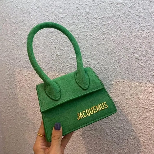 Jacquemus Brand Women's Bag Leather Designer Crossbody Bags Small PU Handbag Tote-bag New Solid Ladies Flap Bag for Women 2020