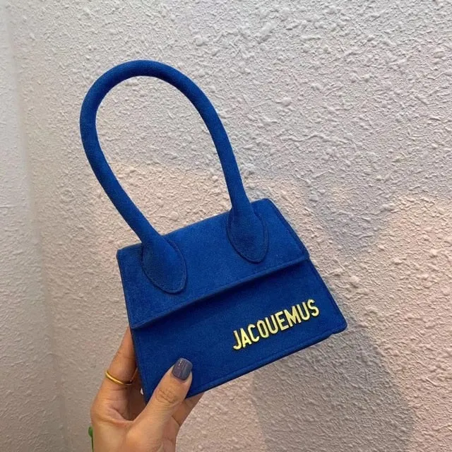 Jacquemus Brand Women's Bag Leather Designer Crossbody Bags Small PU Handbag Tote-bag New Solid Ladies Flap Bag for Women 2020