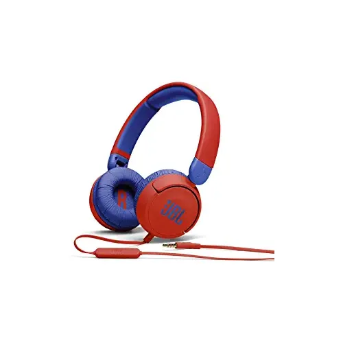 JBL JR 310 Kids On-Ear Headphones (Red/Blue)