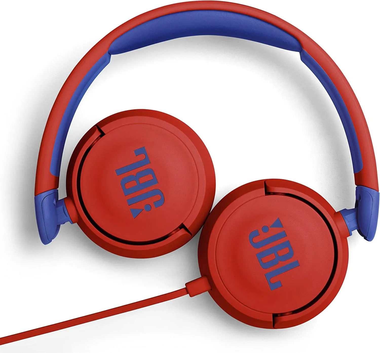 JBL JR 310 Kids On-Ear Headphones (Red/Blue)