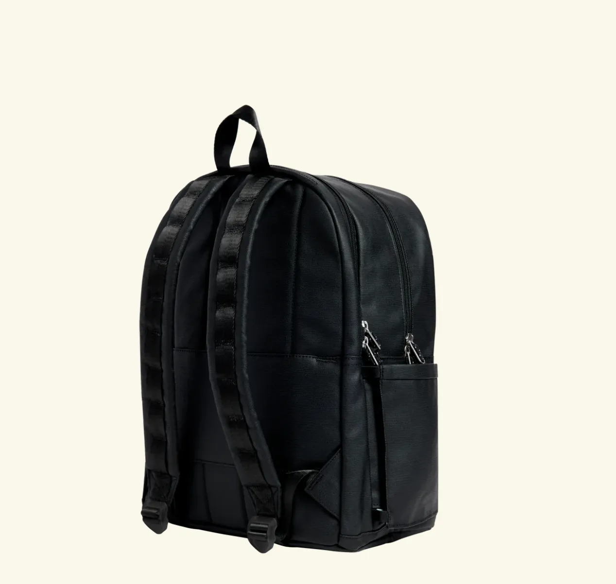 KANE DOUBLE POCKET OVERSIZED FUZZY BASKETBALLS BACKPACK