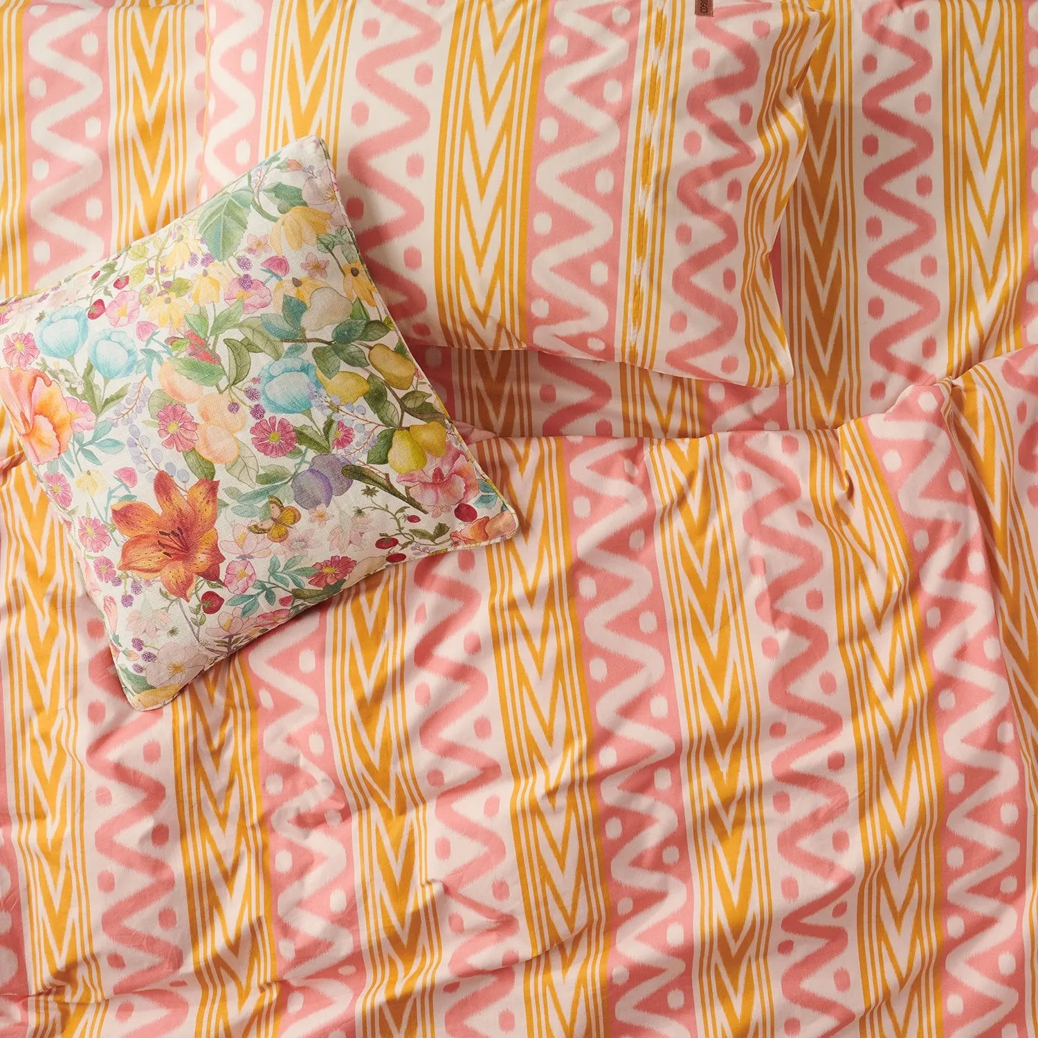 Kip & Co Ikat & Dreams Candy Cotton Quilt Cover ** FINAL SALE**