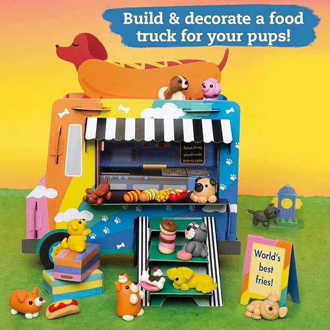 KLUTZ Mini Clay World Puppy Treat Truck Craft Kit