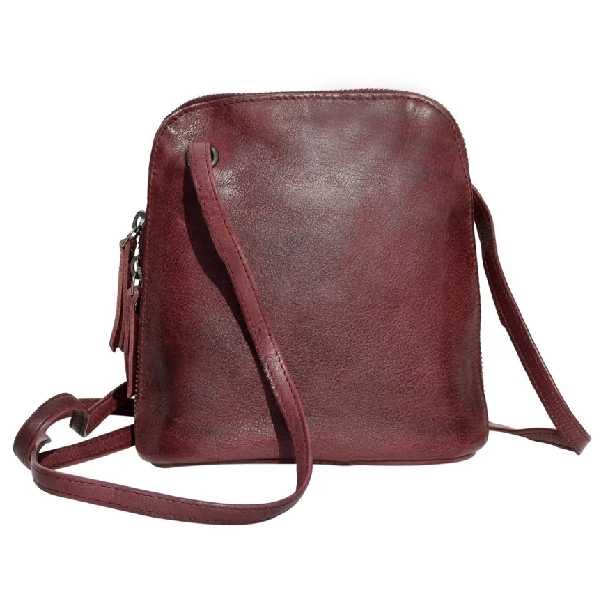 Laurel Compact Organizer | Leather Cross-body