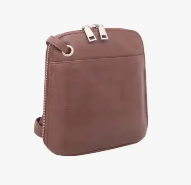 Laurel Compact Organizer | Leather Cross-body