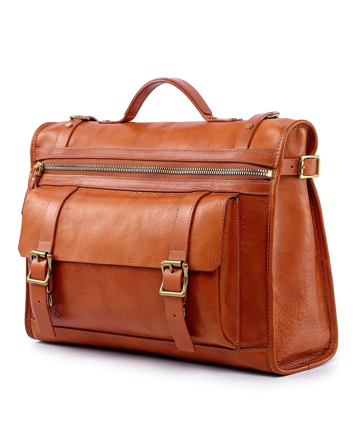 Leather briefcase Stone Cove OLD TREND