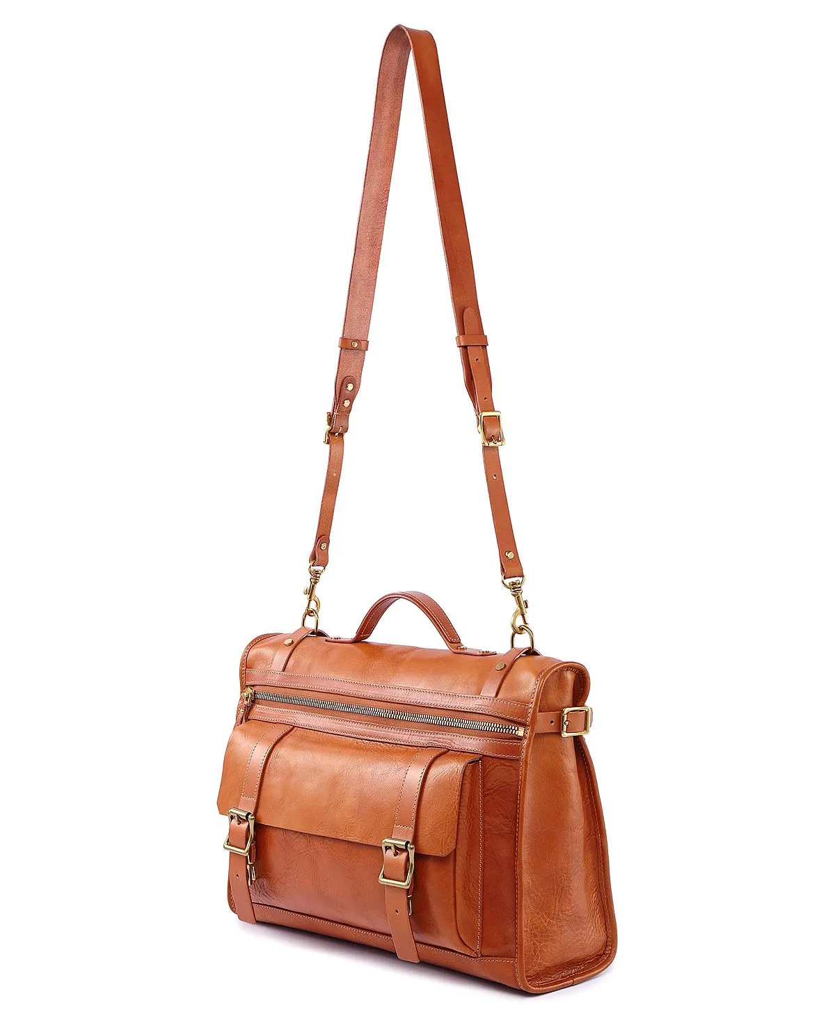 Leather briefcase Stone Cove OLD TREND