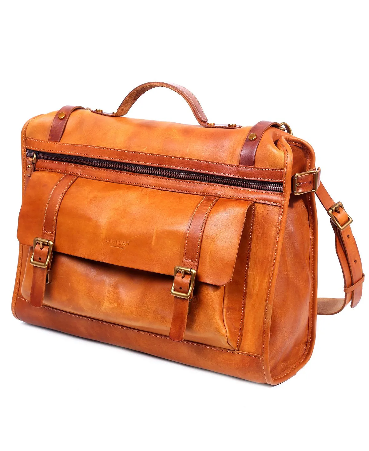 Leather briefcase Stone Cove OLD TREND