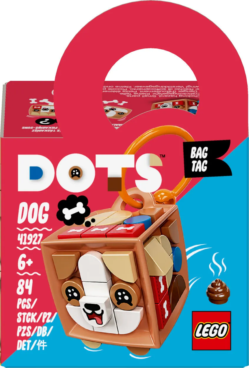 LEGO 41927 Dots Bag Tag Dog