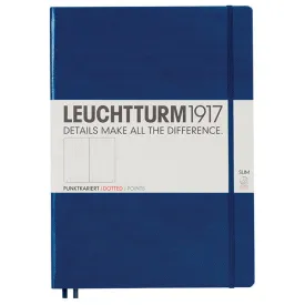 LEUCHTTURM1917 Hardcover Notebook Master Slim Navy