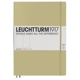 LEUCHTTURM1917 Hardcover Notebook Master Slim Sand